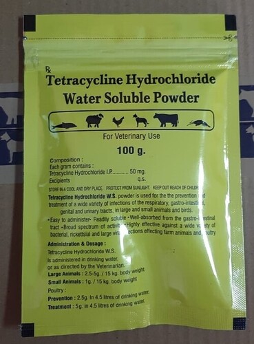 Tetracycline Hydrochloride Water Soluble Powder Tetracycline