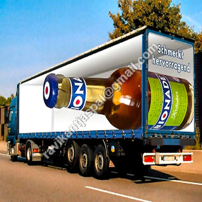 Advertising Vehicle Containers