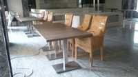 Stainless Steel Wooden Tables