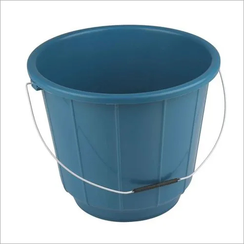 8 Ltr Steel Handle Plastic Bucket