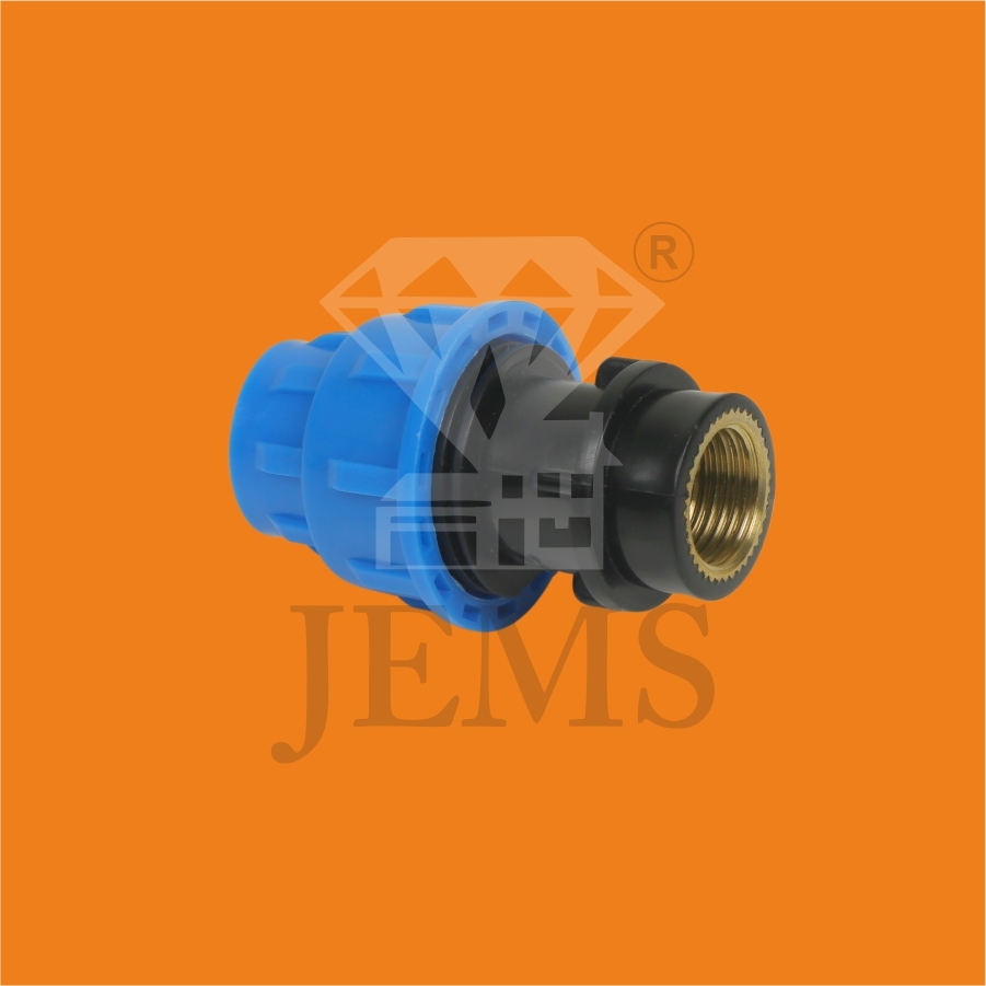 Pp compression fittings Female Threaded Adapter