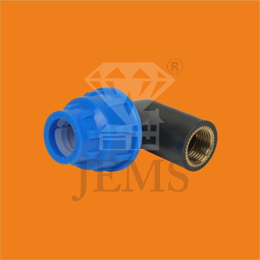 Pp compression fittings Female Threaded Adapter
