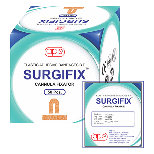 Elastic Adhesive Bandage Cannula Fixator B.P 