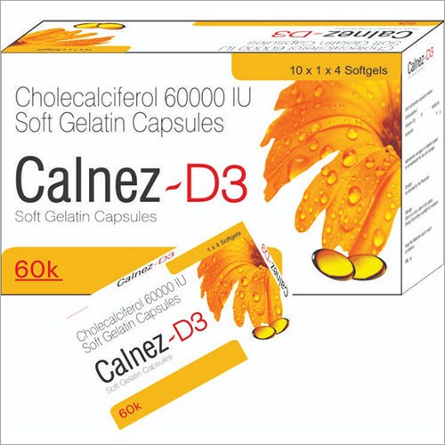 Cholecalciferol 60000 Iu Soft Gelatin Capsule