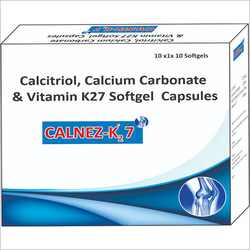 Calcitriol Calcium Carbonate And Vitamin K27 Softgel Capsule