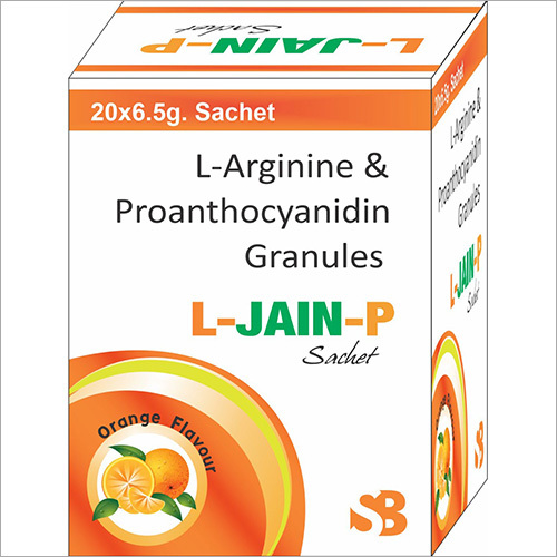 L-arginine And Proanthocyanidin Granules Sachet