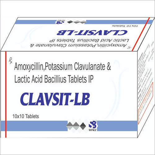 Amoxycillin Potassium Clavulanate And Lactic Acid Bacillius Tablets