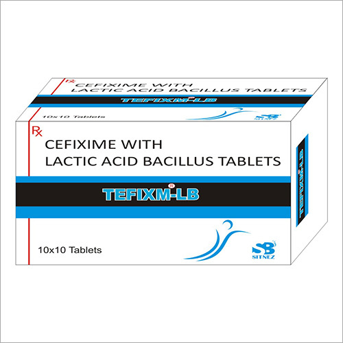 Cefixime With Lactic Acid Bacillus Tablets