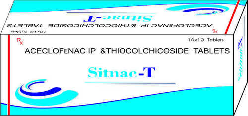 ACECLOFENAC100 MG &THIOCOLCHICOSIDE IP 4 MG