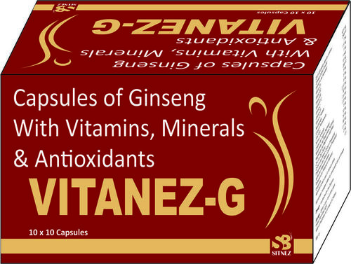 GINSENG WITH VITAMINS MINERALS  ANTIOXIDANTS SOFTGEL CAPSULES