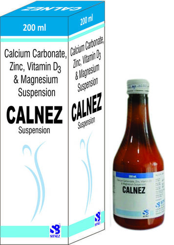 CALCIUM CARBONATE ZINC VITAMIN D3 AND MAGNESIUM SUSPENSION