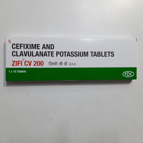 Cefixime and Clavulanic Acid Tablets