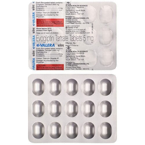 Evogliptin And Metformin Tablets