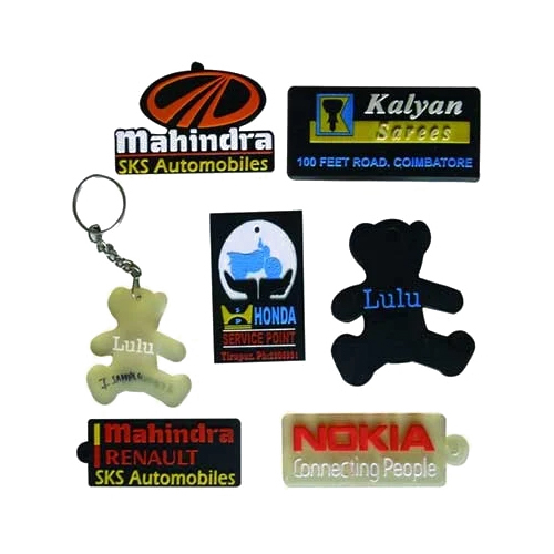 Fancy PVC Keychain