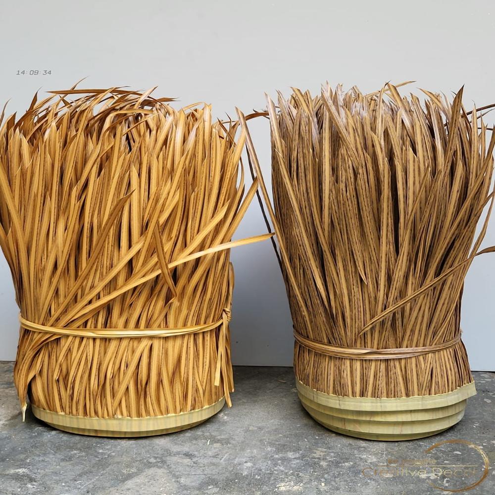 Tropical Look Artificial Thatch Strips for Hut, Cafes, Resorts, Restaurants & Gazebos