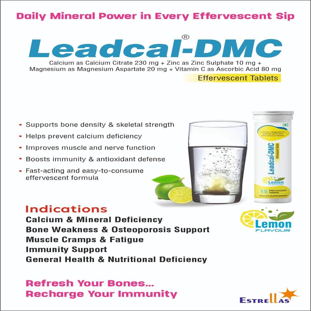 LEADCAL-DMC EFFERVESCENT TABLET